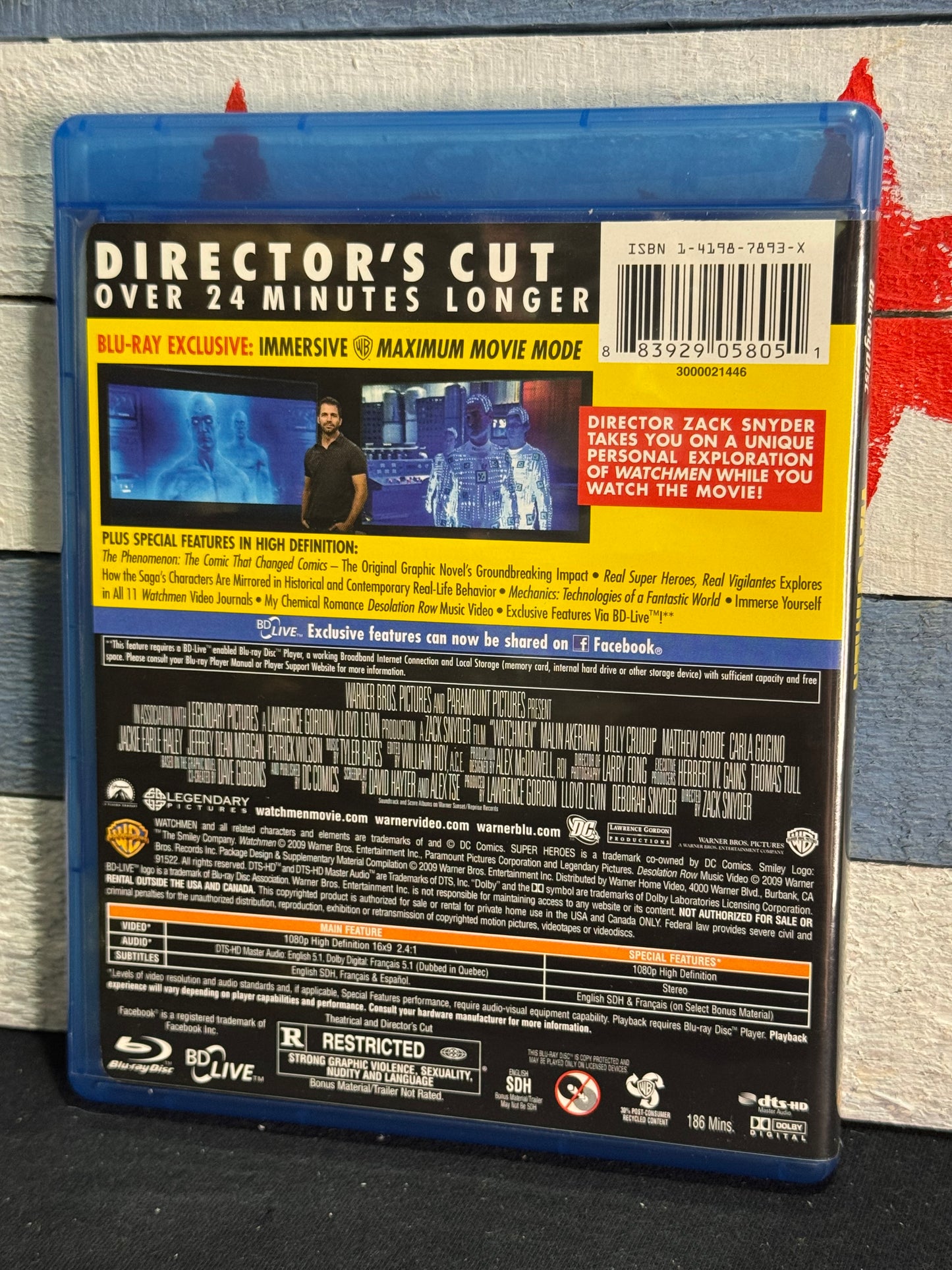 Watchmen Director’s Cut - Blu-ray Used