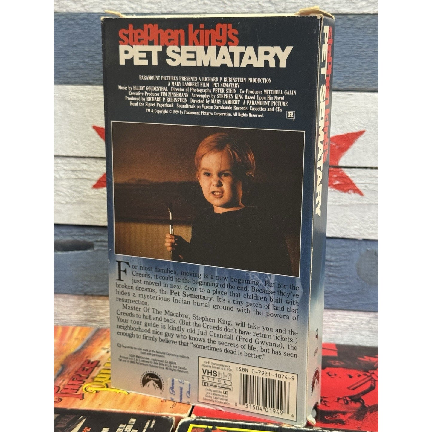 Stephen King’s Pet Cemetery - VHS Used
