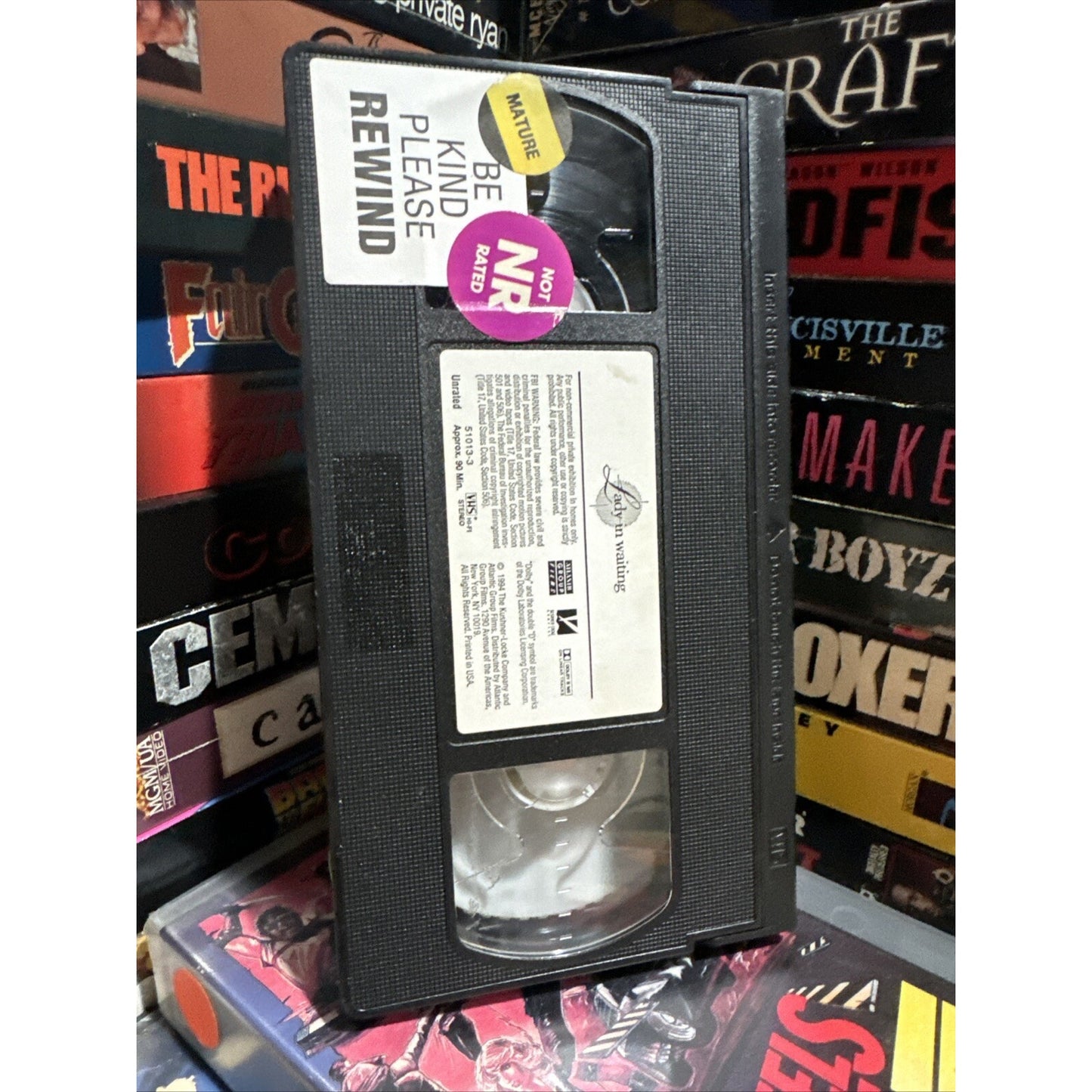 Lady In Waiting - VHS Used