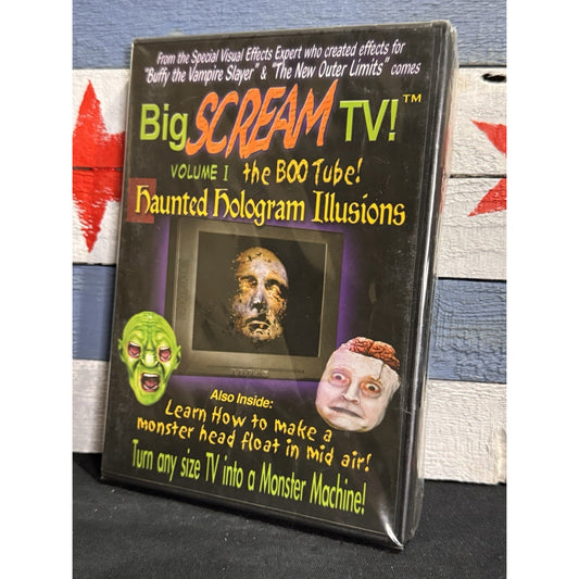 BIG SCREAM TV Volume 1 Halloween Haunted Hologram Illusions - DVD