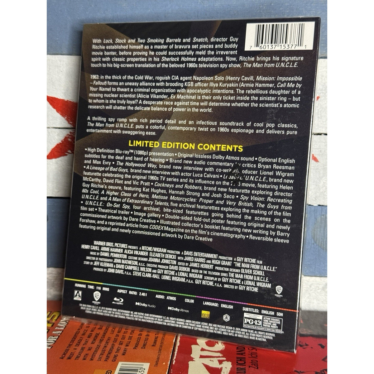 The Man From U.N.C.L.E. Limited Edition Arrow Video - Blu-ray