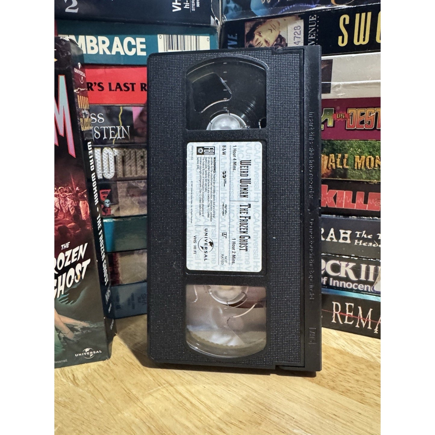 Inner Sanctum : Weird Woman/The Frozen Ghost - VHS Used