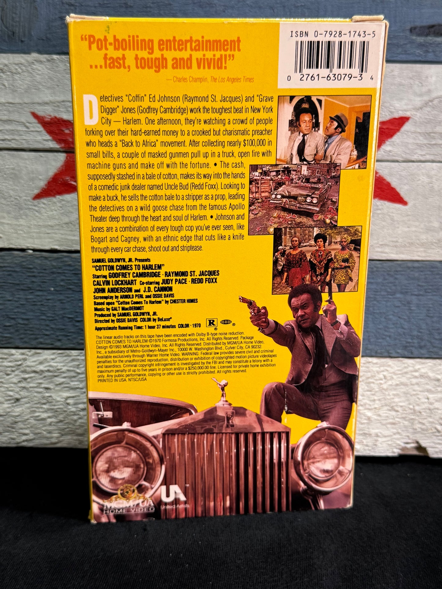 Cotton Comes to Harlem - VHS Used