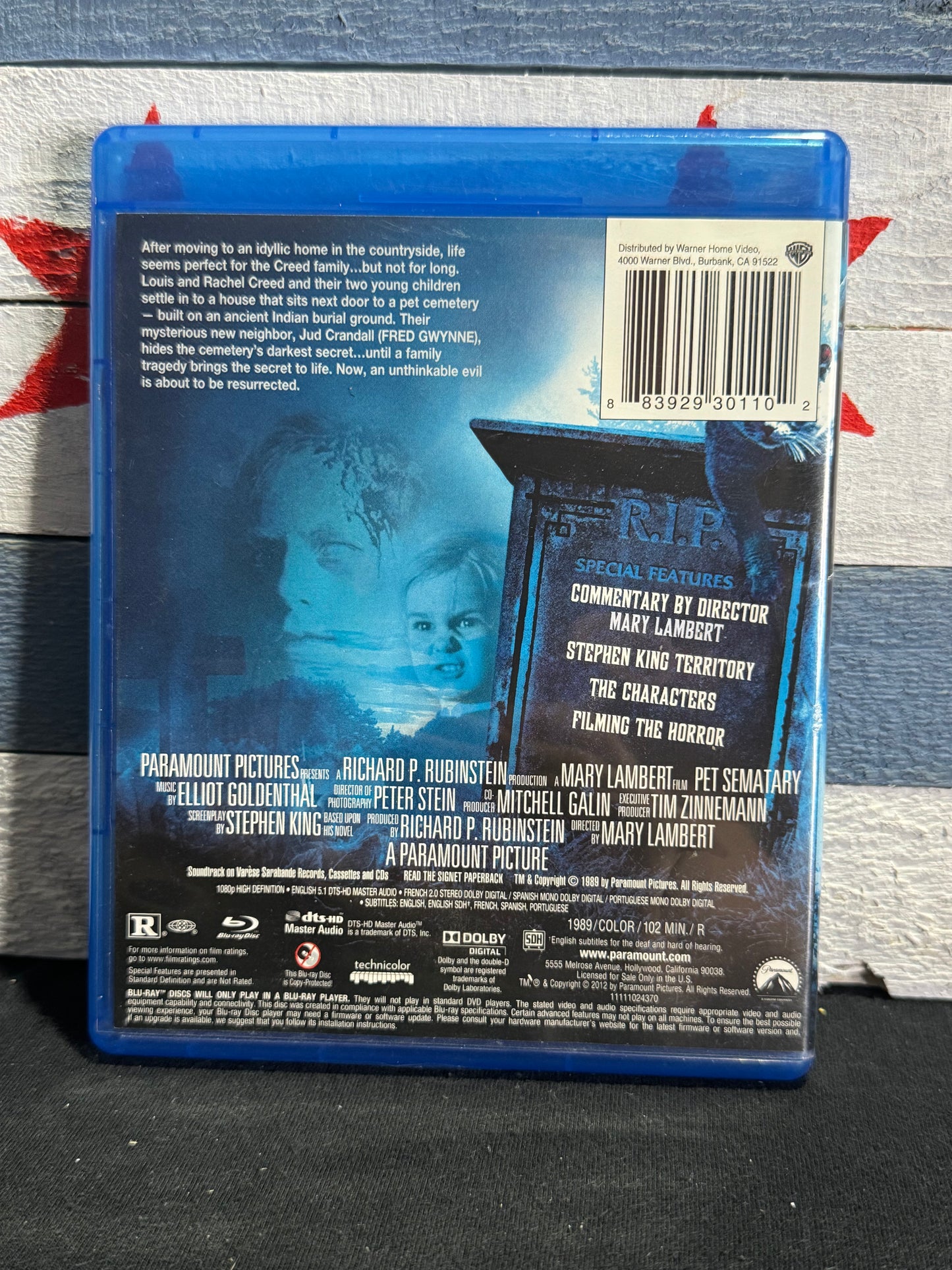 Stephen King’s Pet Sematary - Blu-ray Used