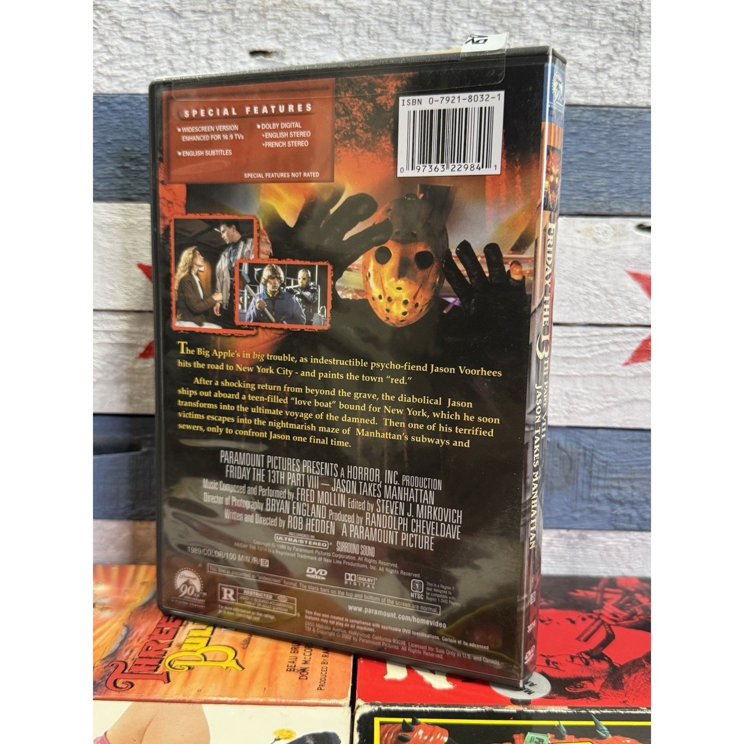 Friday the 13th Part VIII : Jason Takes Manhattan - DVD Used