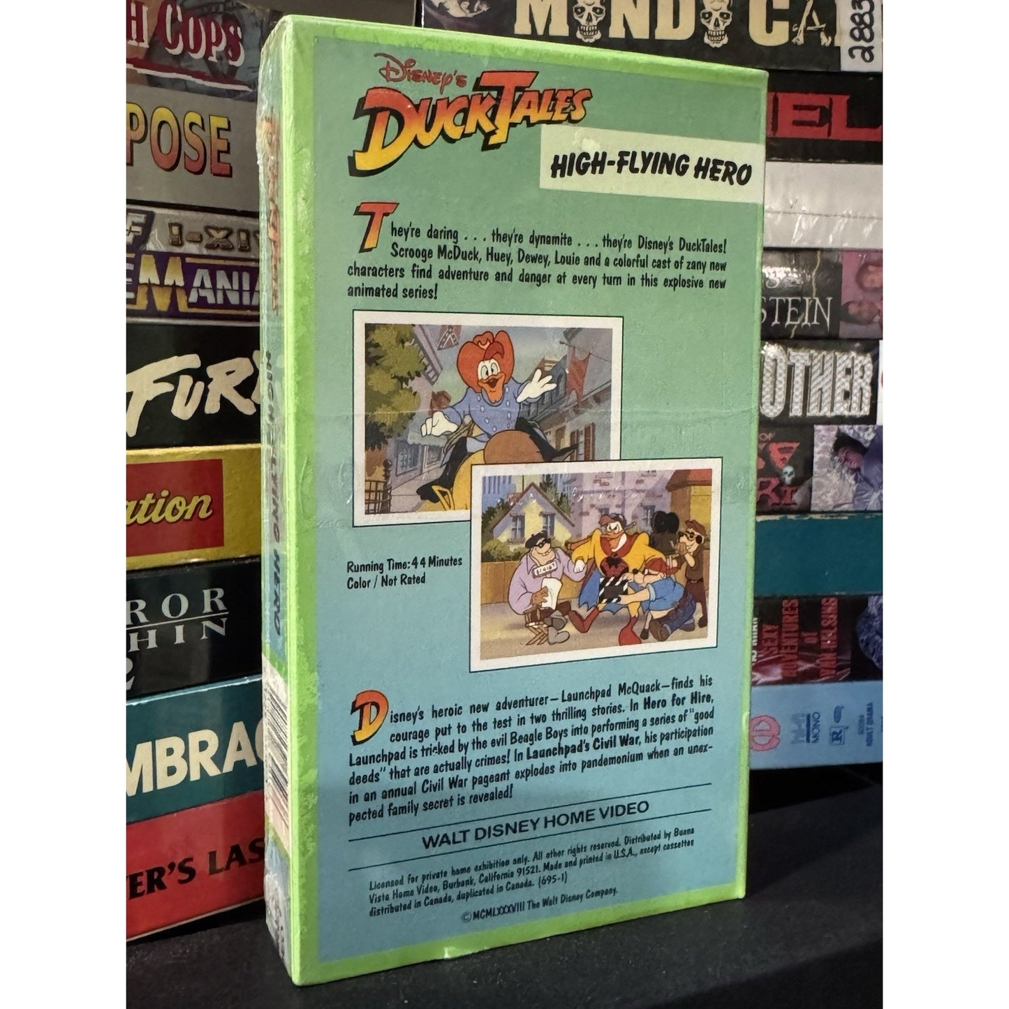 Disney Duck Tales High Flying Hero - VHS