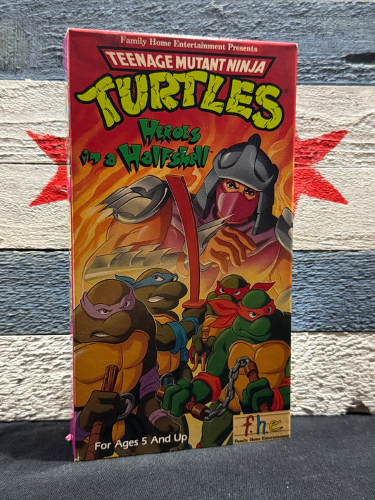 Teenage Mutant Ninja Turtles: Heroes in a Halfshell - VHS Used