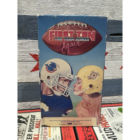 First & Ten : The Team Scores Again - VHS Used