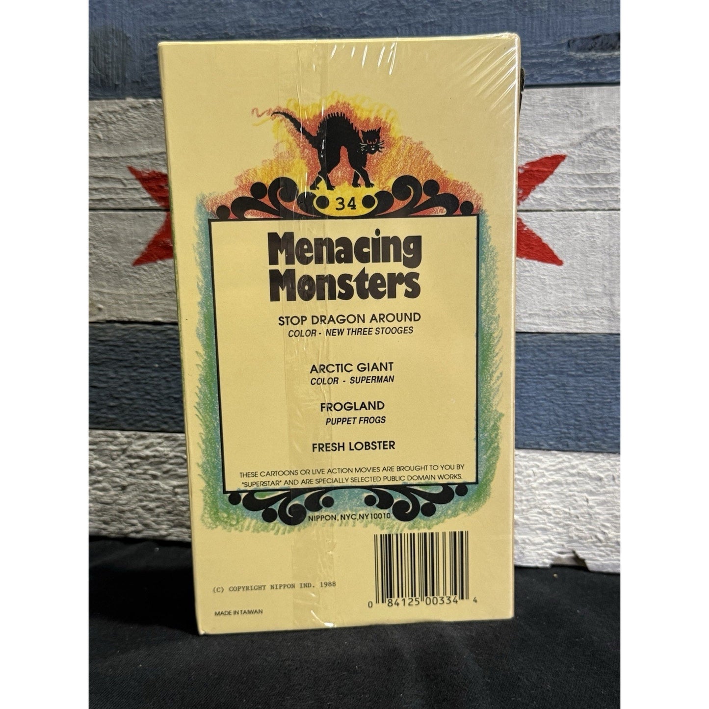 Thrills & Chills Vol 34 Menacing Monsters - VHS Used