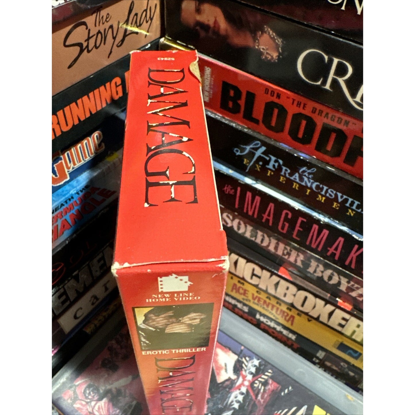 Damage Unrated Director's Cut - VHS Used