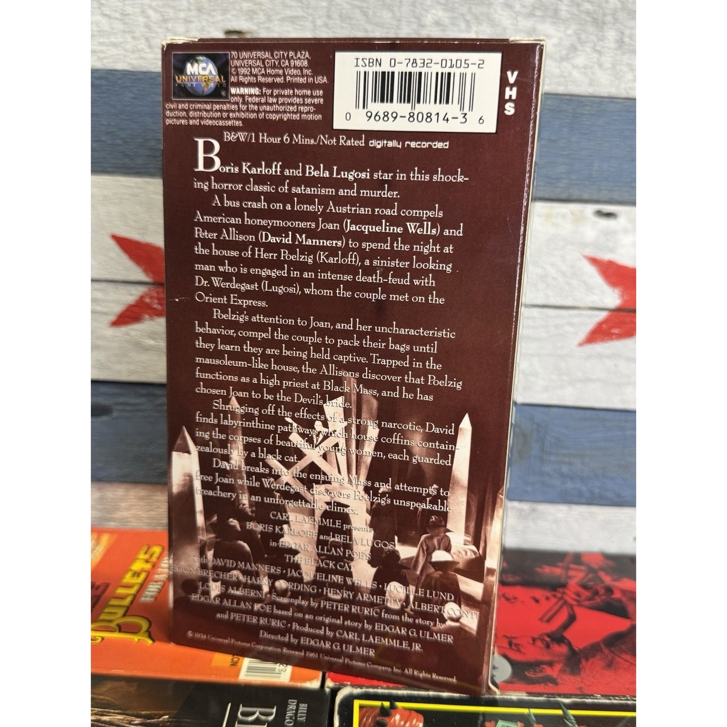 The Black Cat - VHS Used