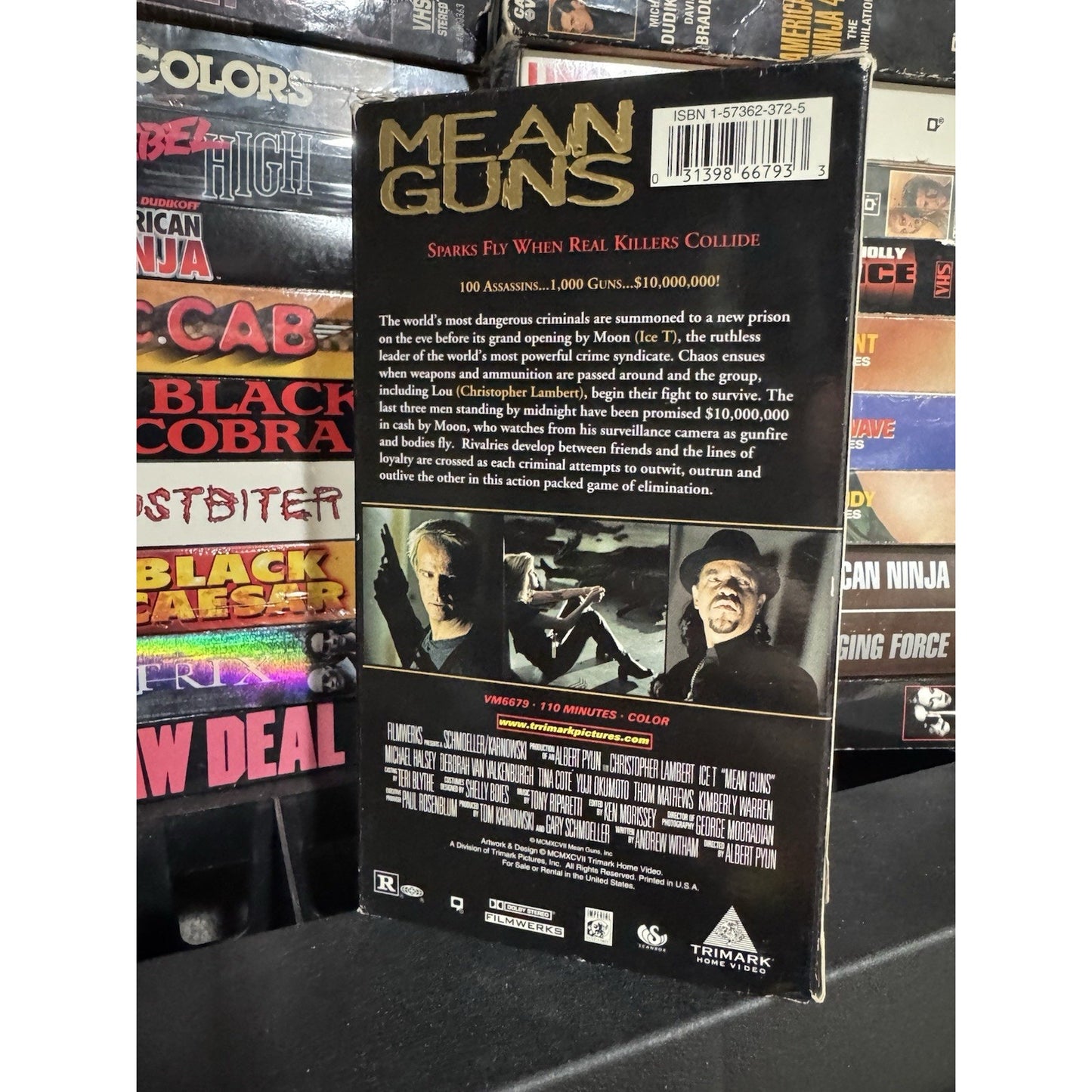 Mean Guns - VHS Used