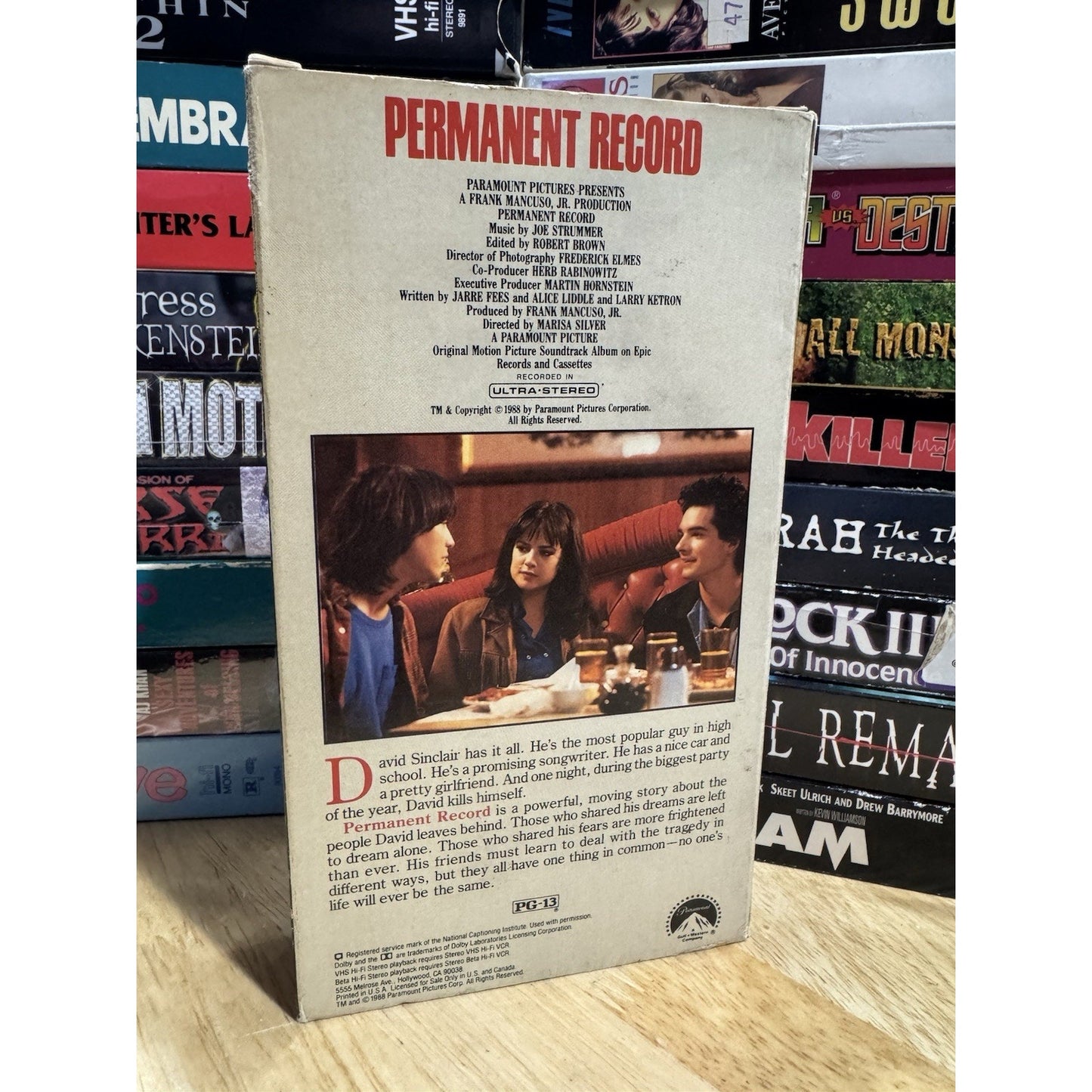Permanent Record - VHS Used