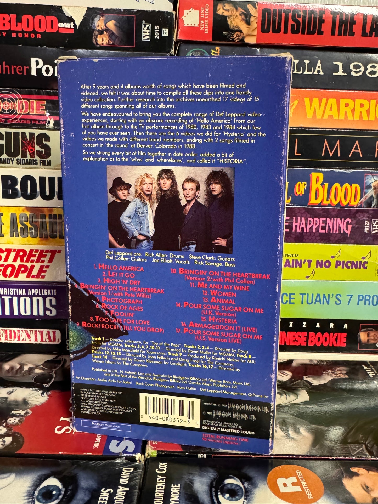 Def Leppard : Historia - VHS Used