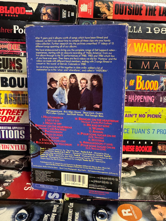 Def Leppard : Historia - VHS Used