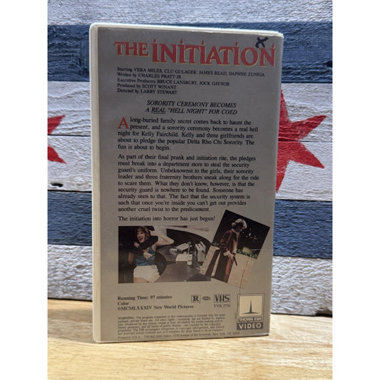 Thorn EMI The Initiation - VHS Used