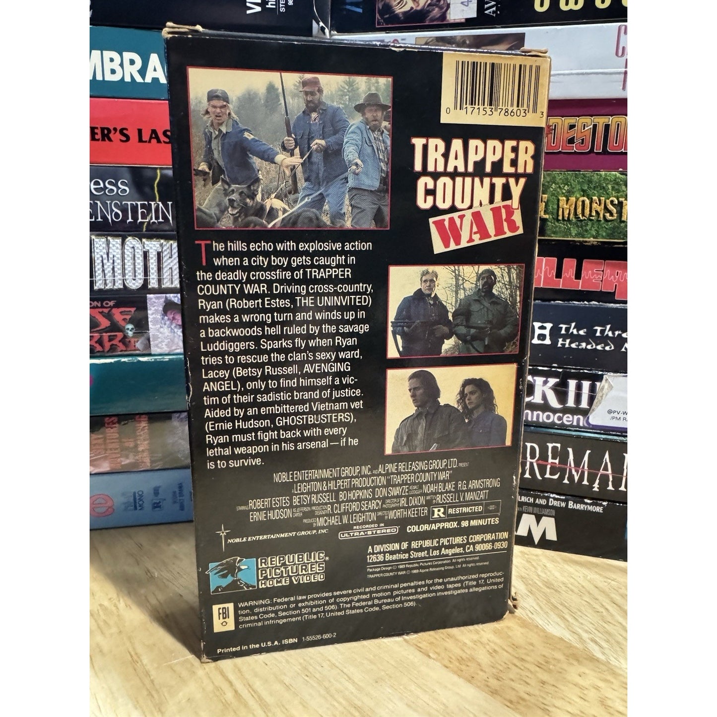 Trapper County War - VHS Used