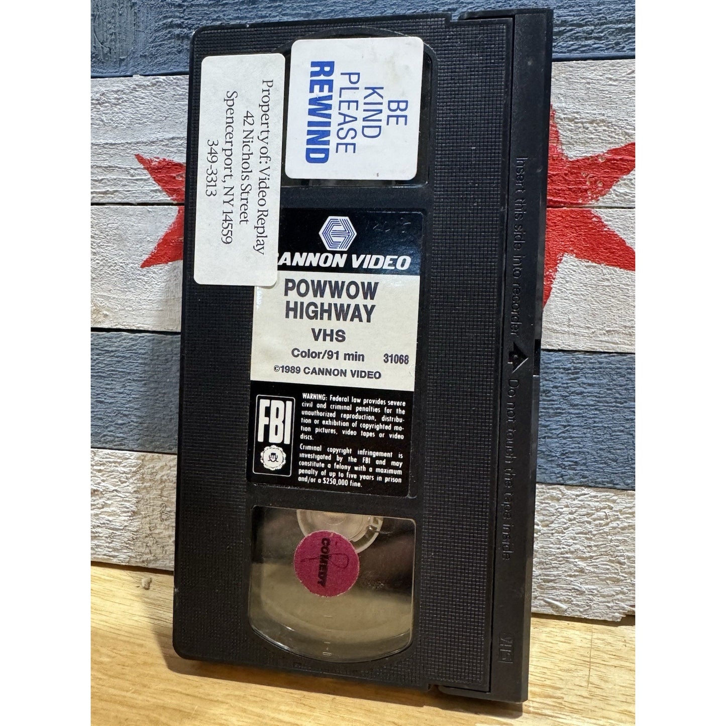 Pow Wow Highway - Cannon Video VHS Used
