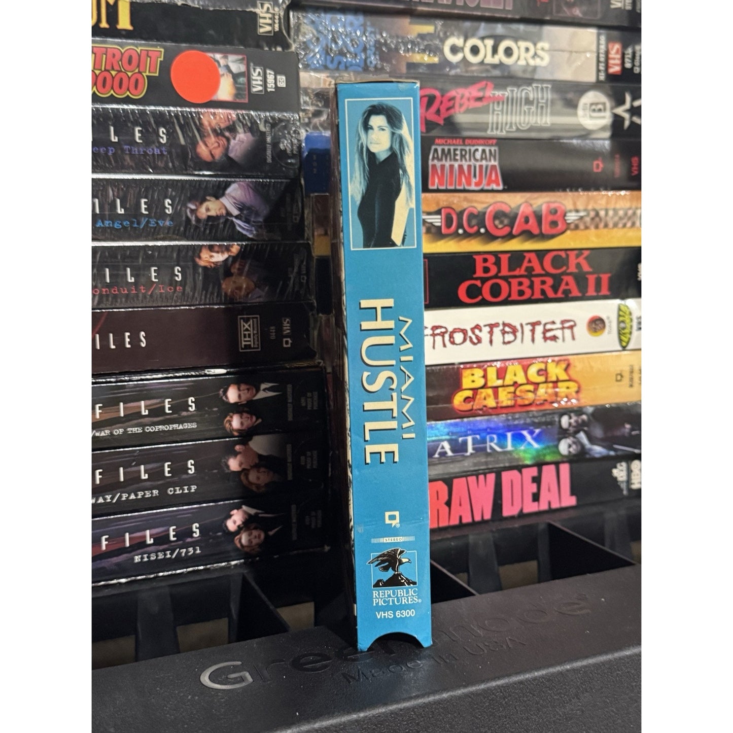 Miami Hustle/Downdraft Double Promo Screener - VHS Used