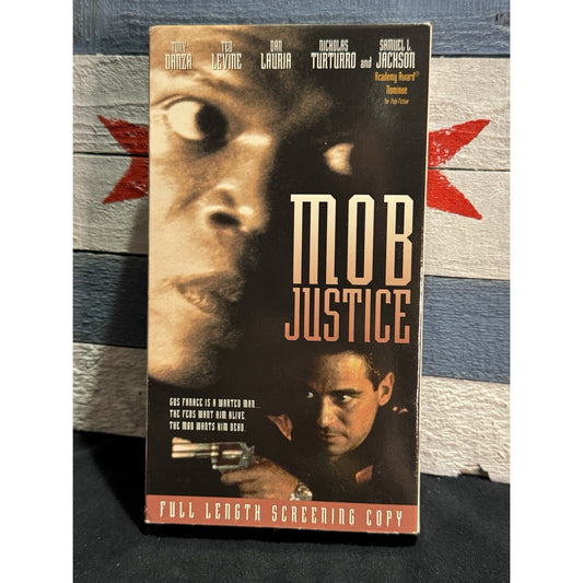 Mob Justice Promo Screener - VHS Used