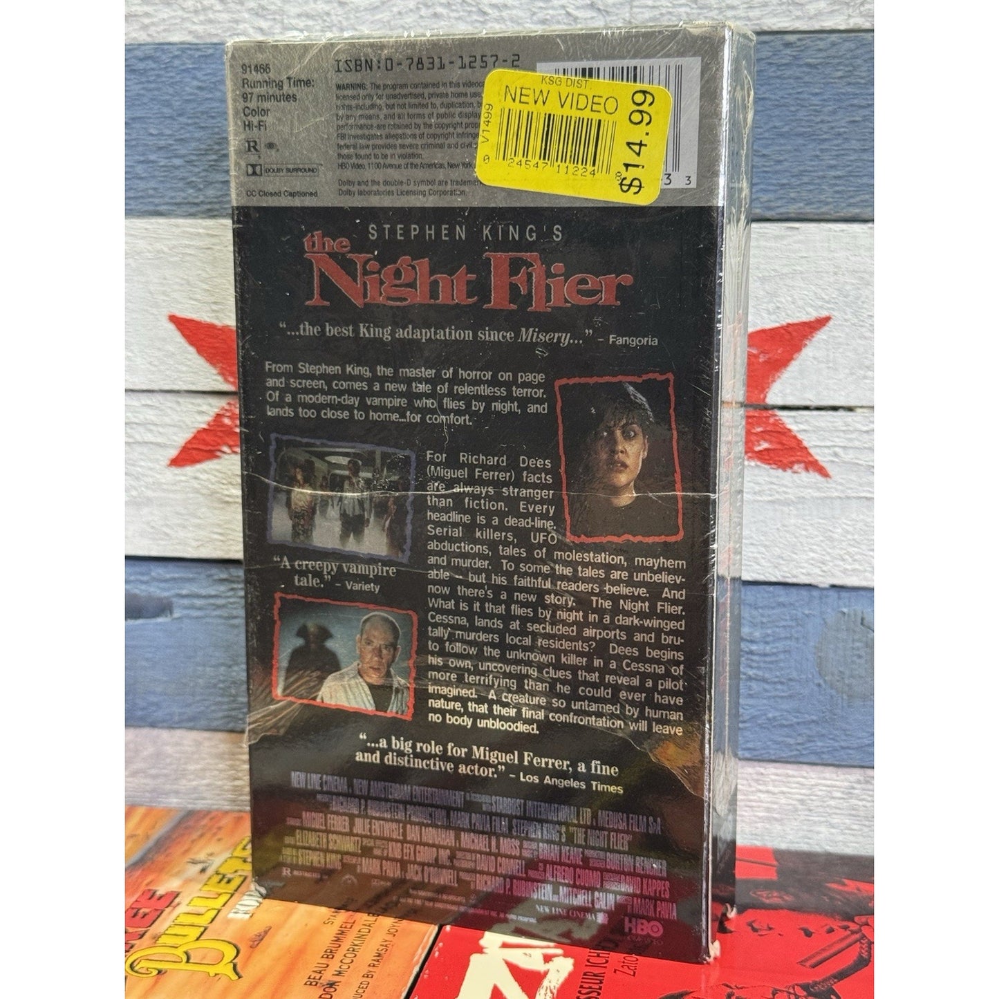 Stephen King's The Night Flier - VHS Used