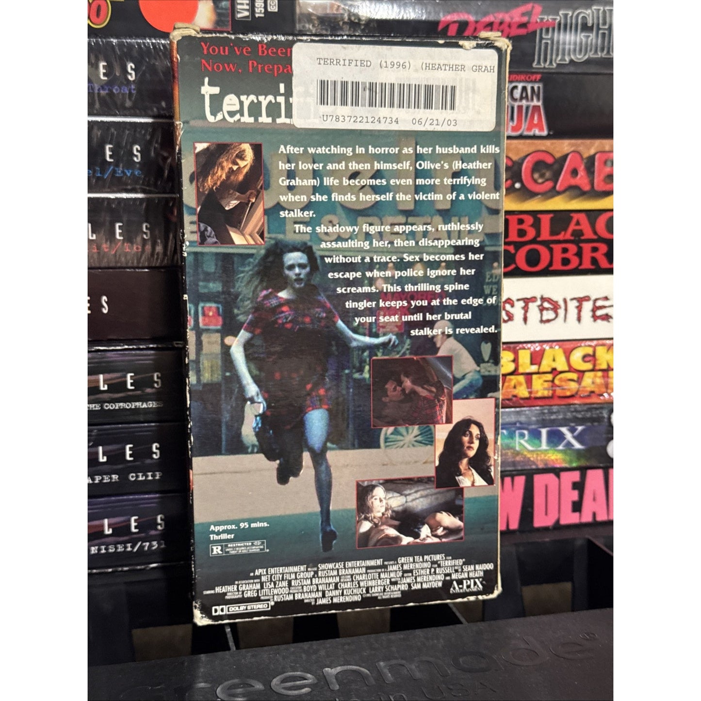 Terrified - VHS Used