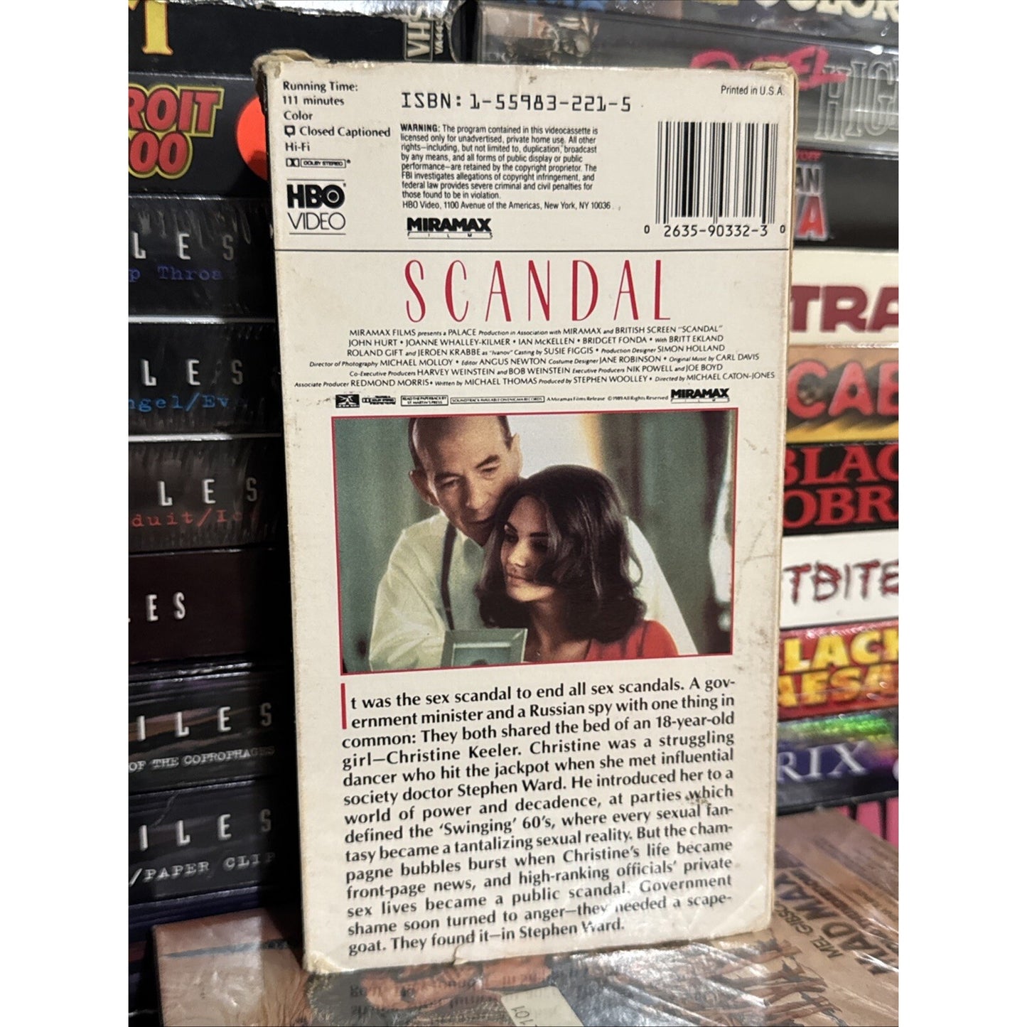 Scandal (Unrated) - VHS Used