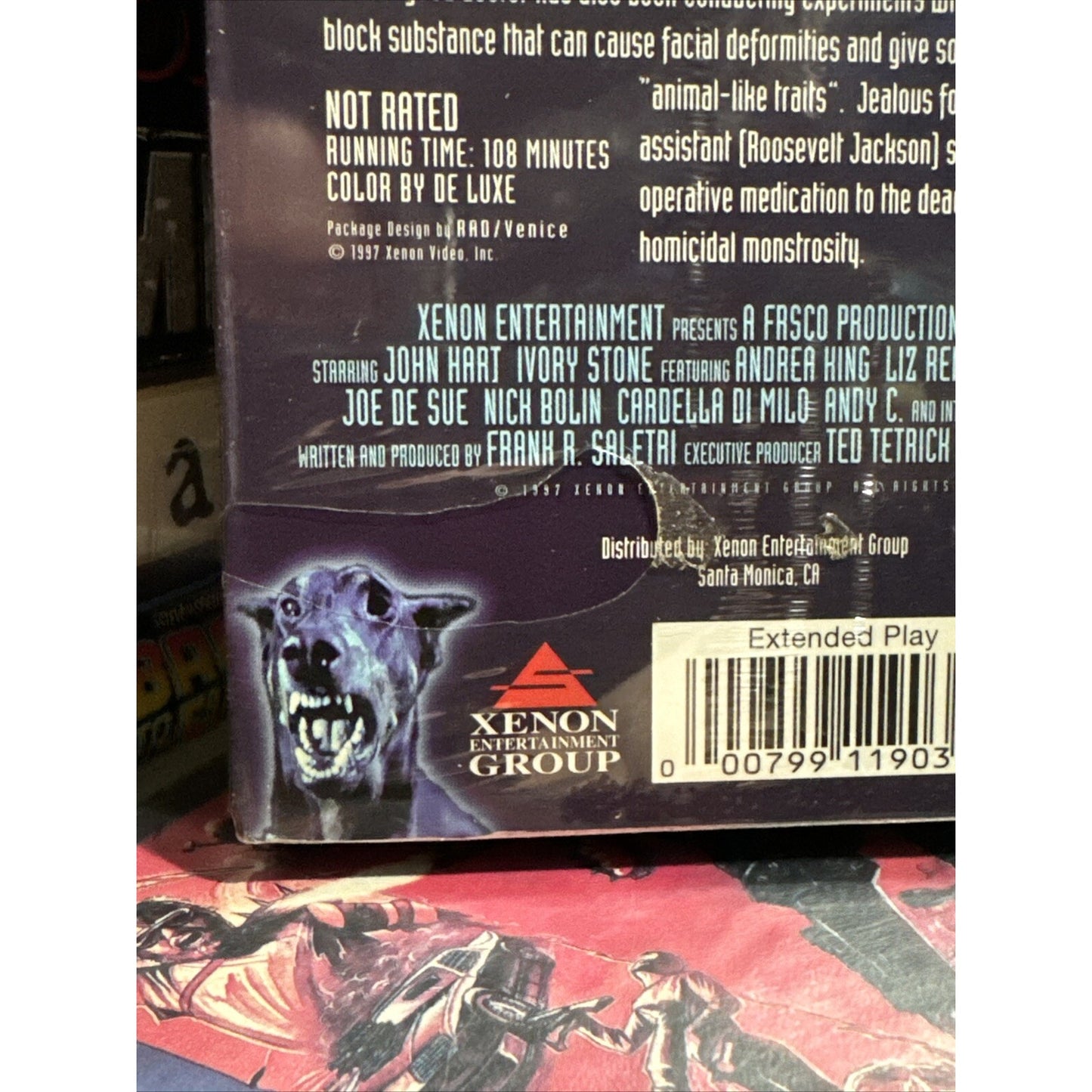 Blackenstein (VHS/EP, 1997) - Cult Classic Horror