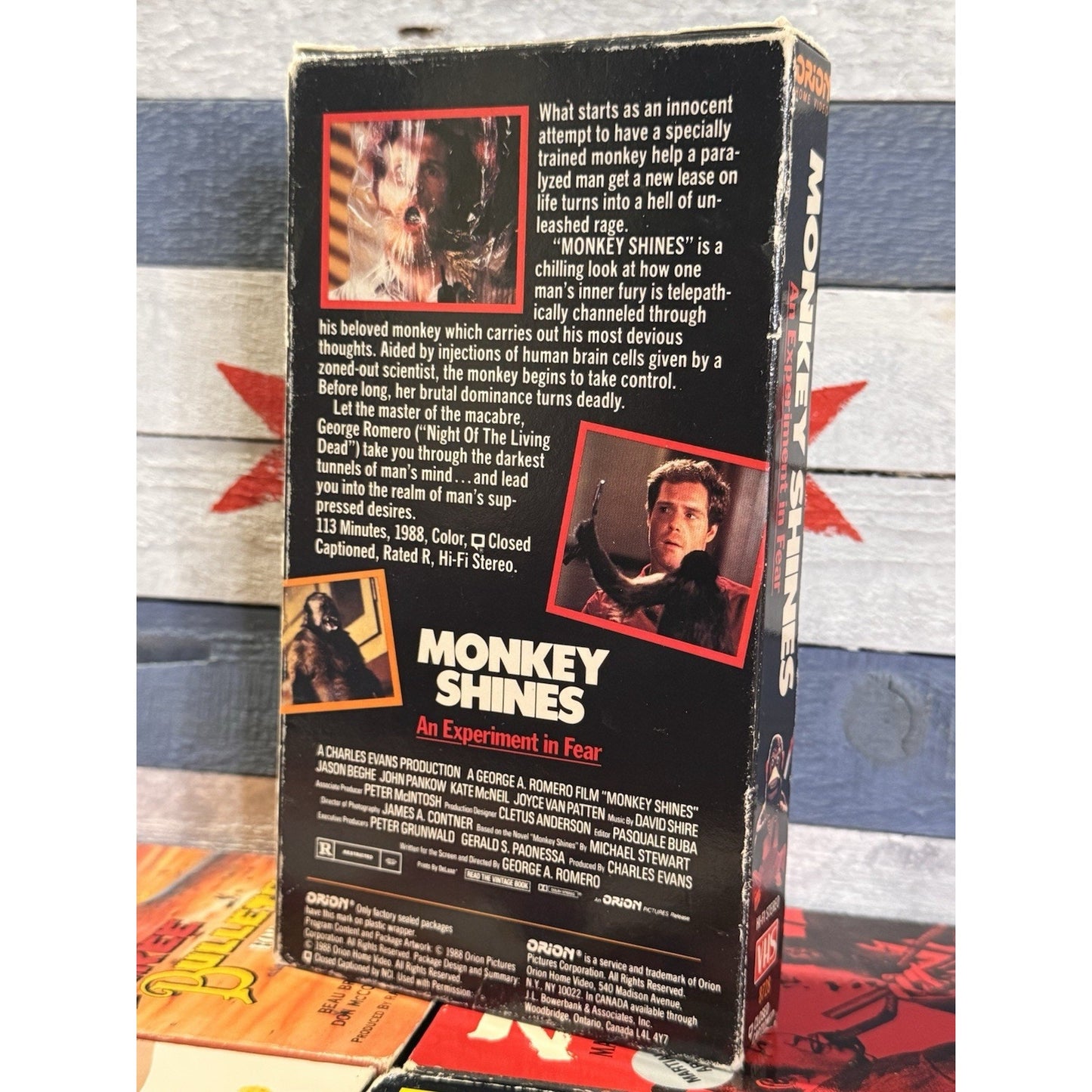 Monkey Shines - VHS Used
