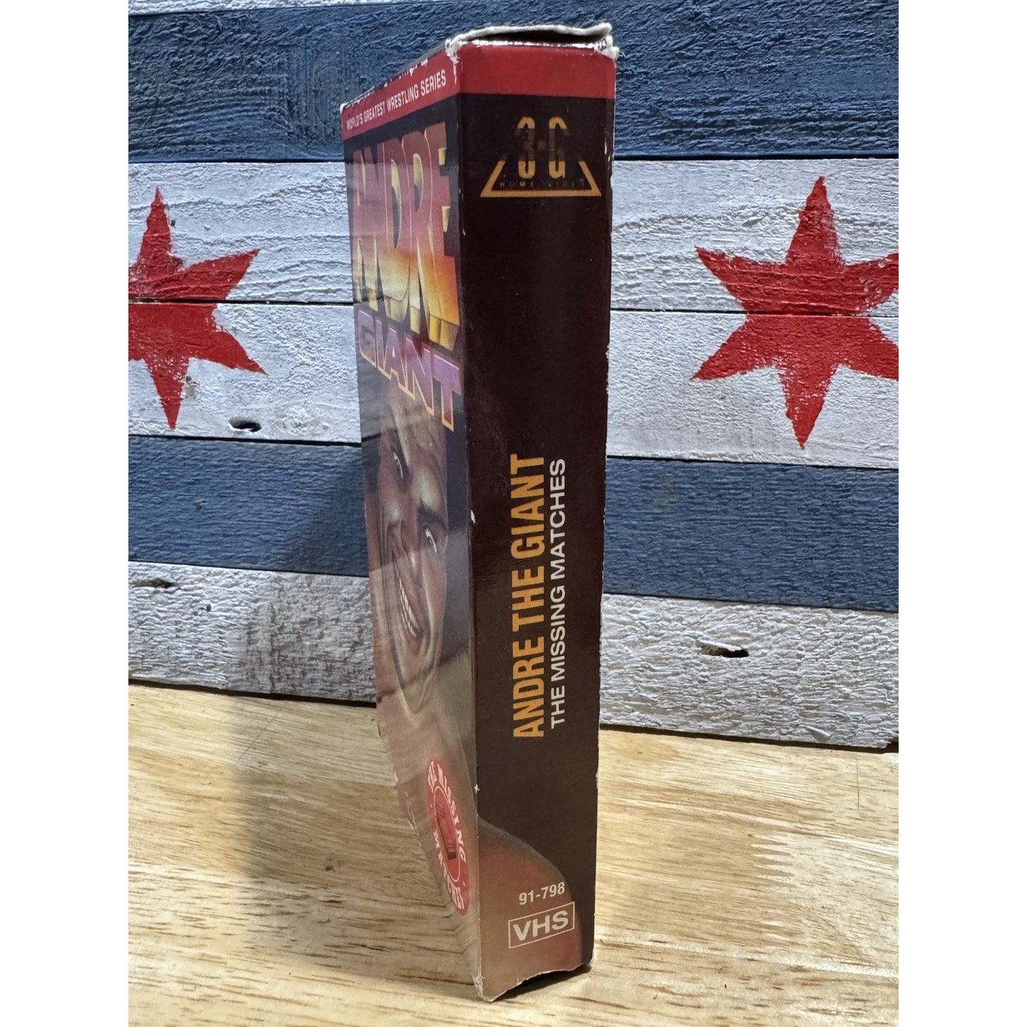 Andre The Giant Missing Matches - VHS Used