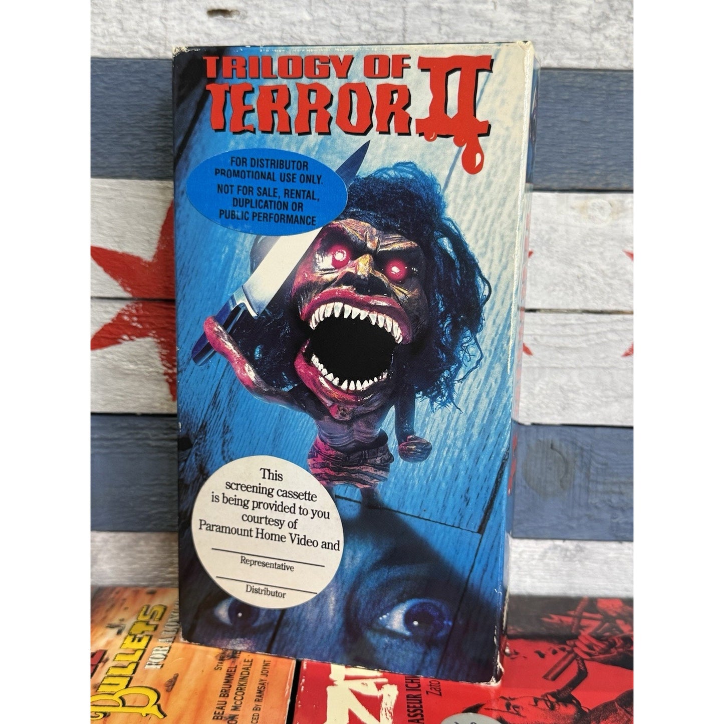 Trilogy Of Terror II Promo Screener - VHS Used