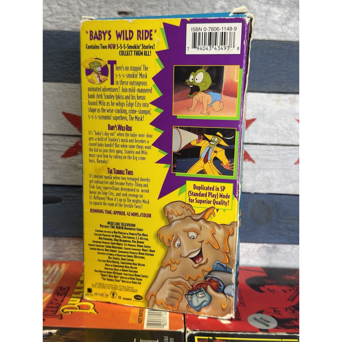 Mask, The: The Animated Series : Babys Wild Ride - VHS Used