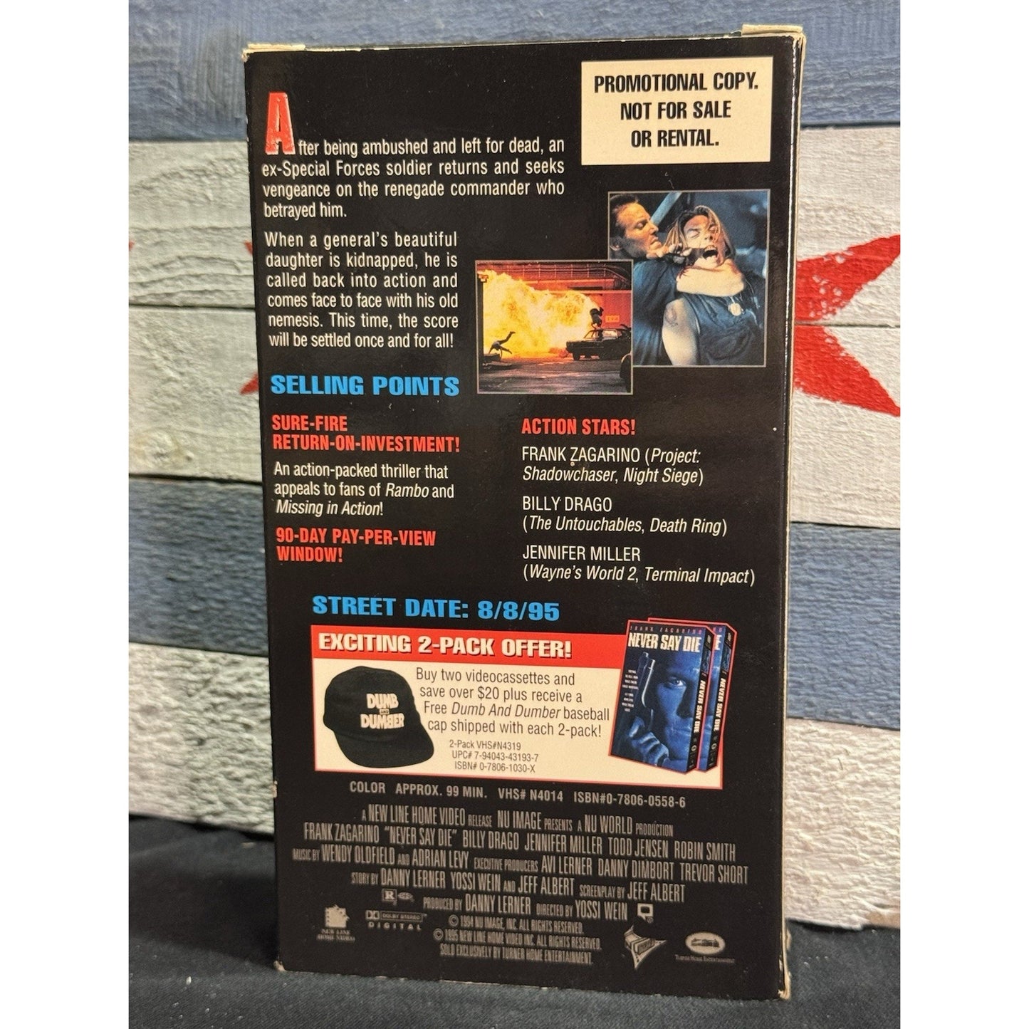 Never Say Die - VHS Used