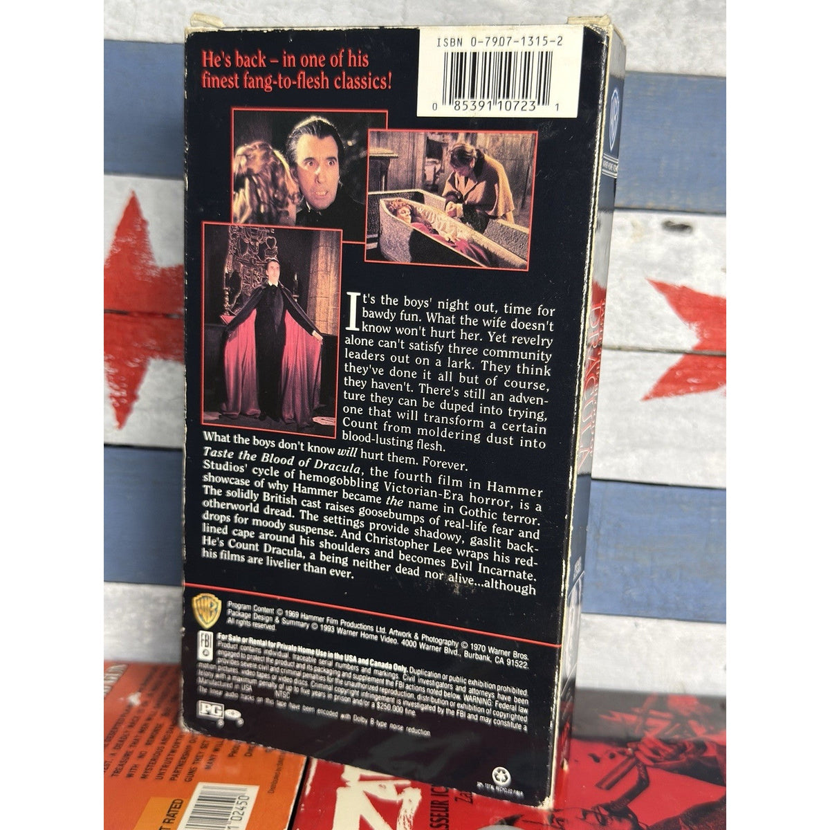 Taste the Blood of Dracula - VHS Used