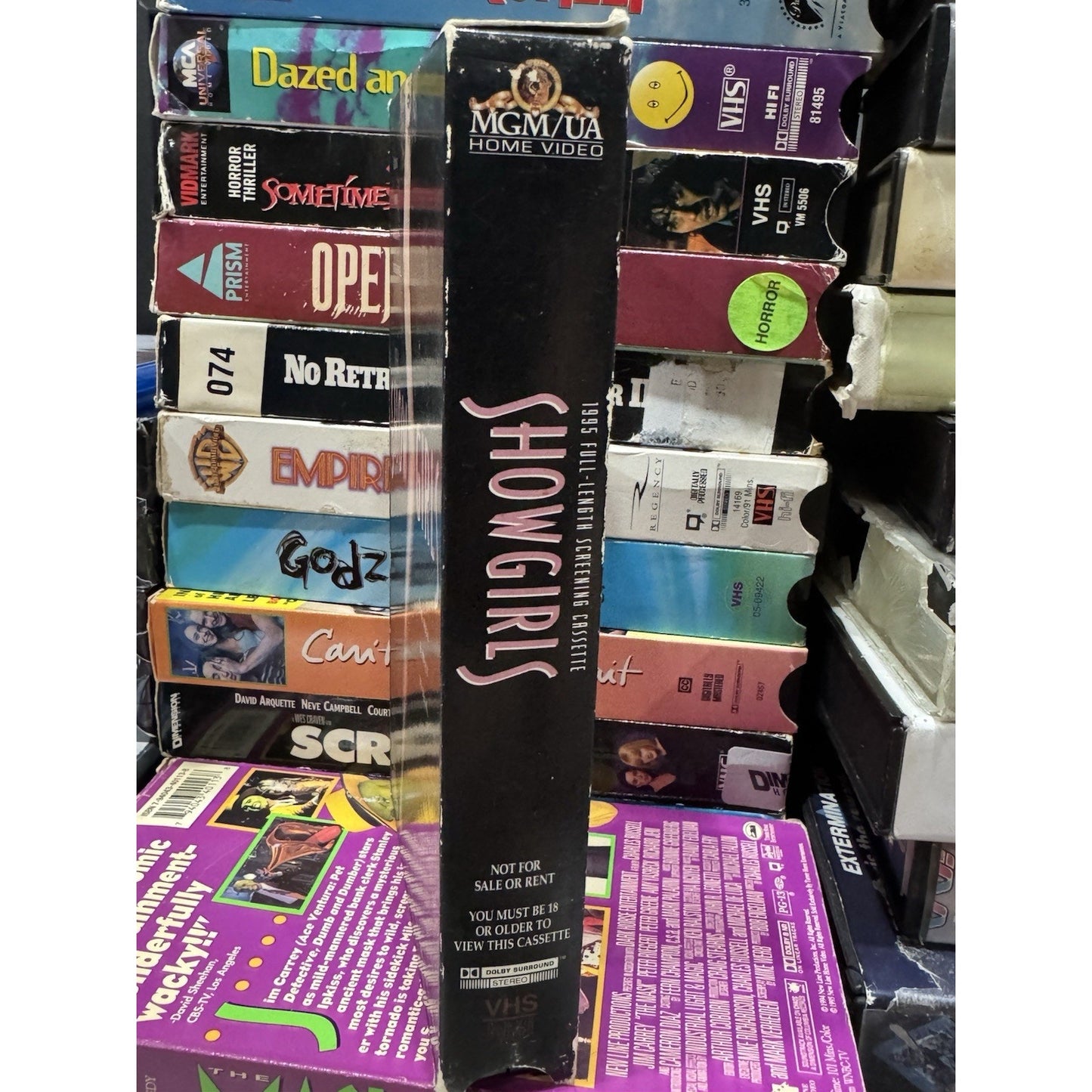 Showgirls Promo Screener - VHS Used
