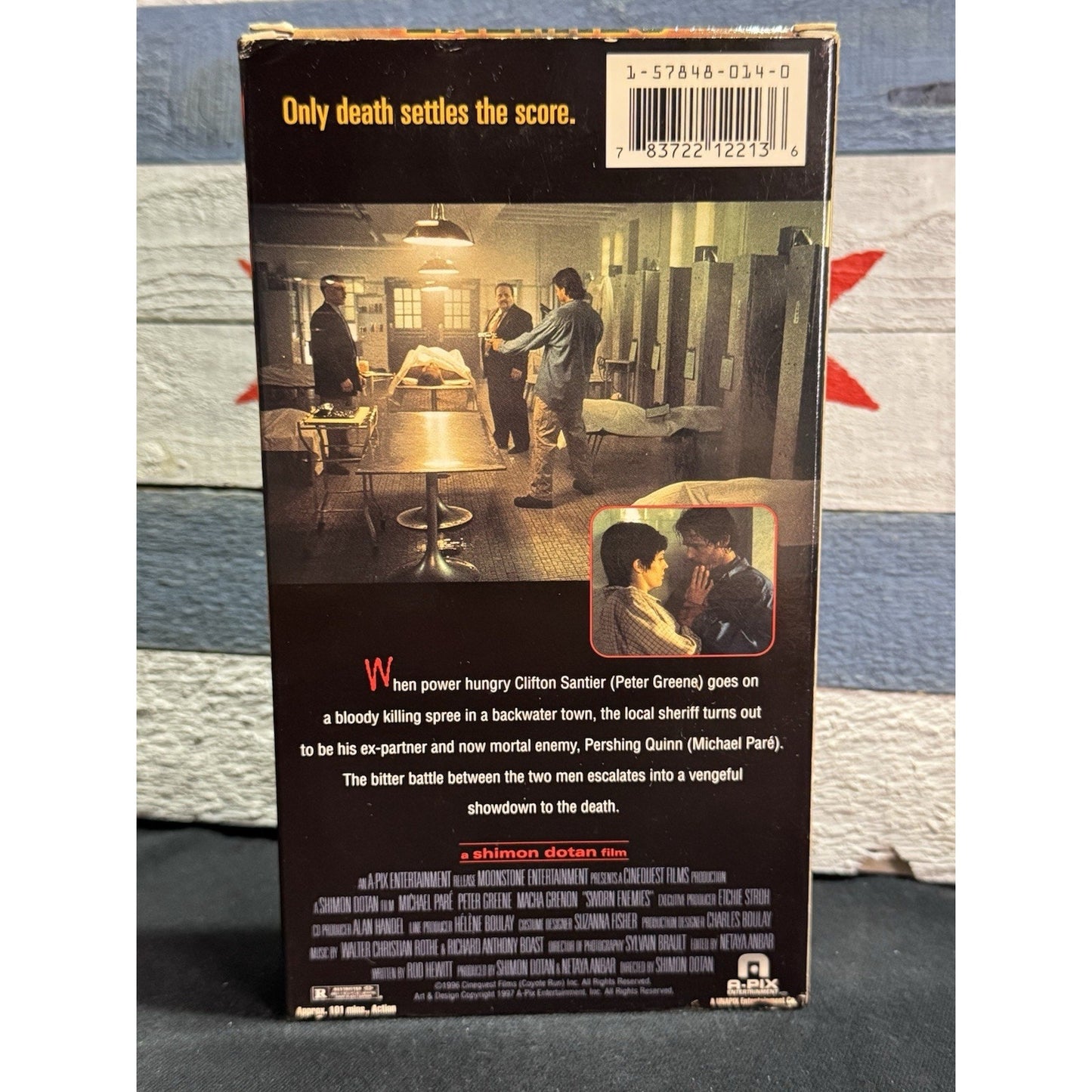 Sworn Enemies VHS Used