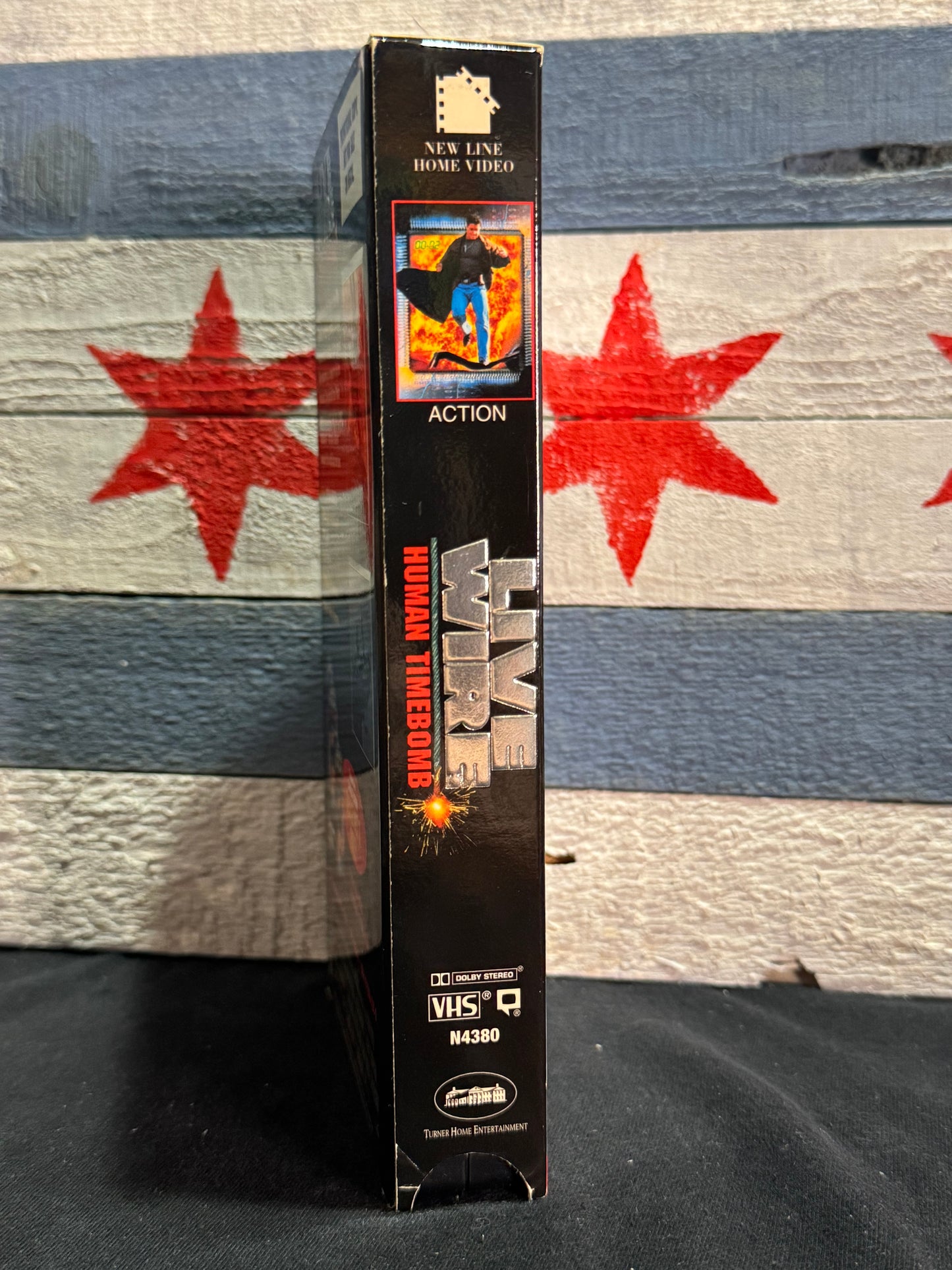 Live Wire: Human Timebomb Promo Screener - VHS Used