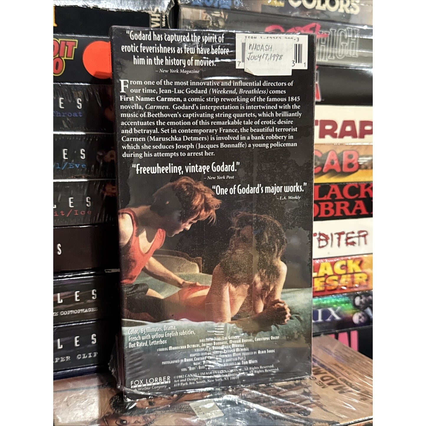 First Name: Carmen (VHS, 1998) Fox Lorber