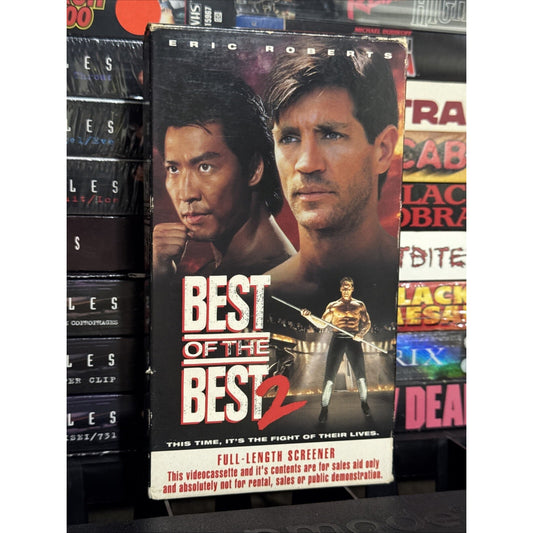 The Best of the Best 2 Promo Screener - VHS Used