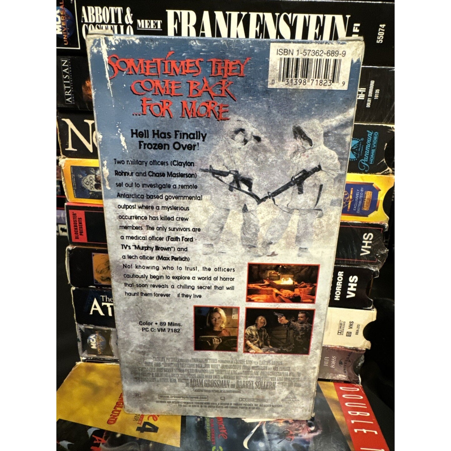 Sometimes They Come Back For More... - VHS Used