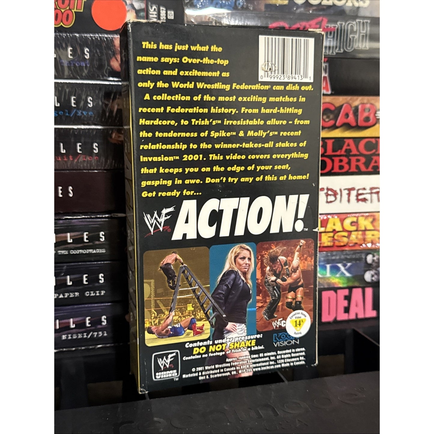 WWF/WWE Action! - VHS Used