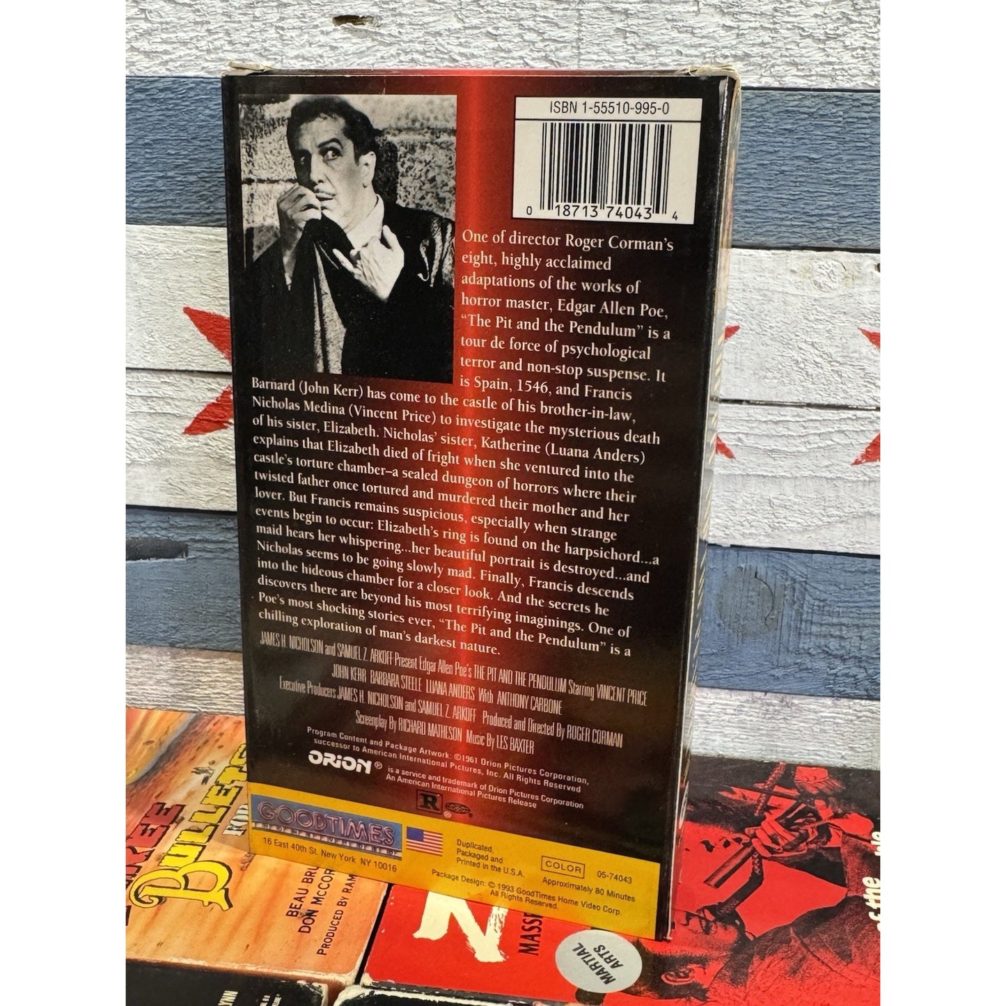The Pit and the Pendulum - VHS Used