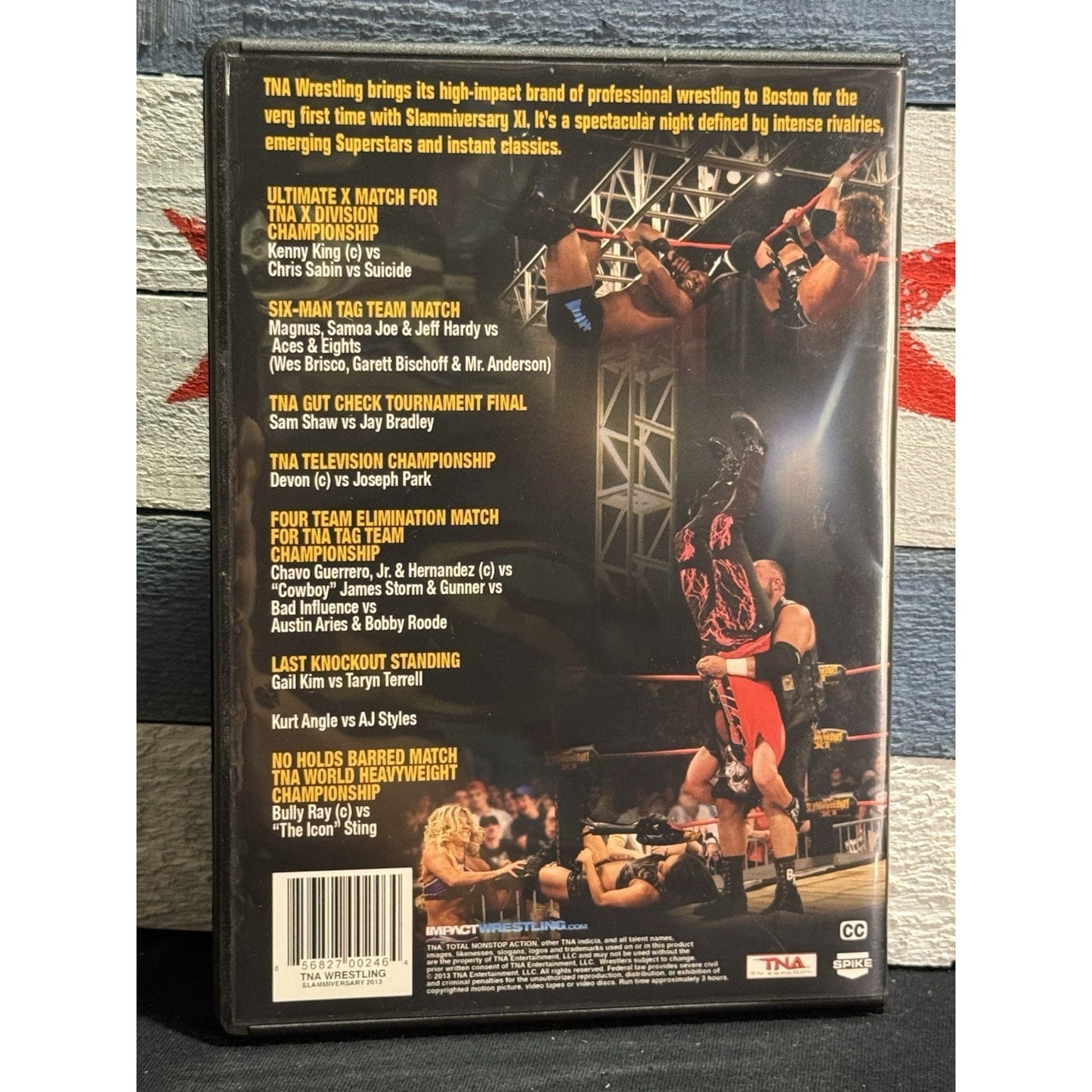 TNA Impact Wrestling: Slammiversary XI 2013 - DVD Used