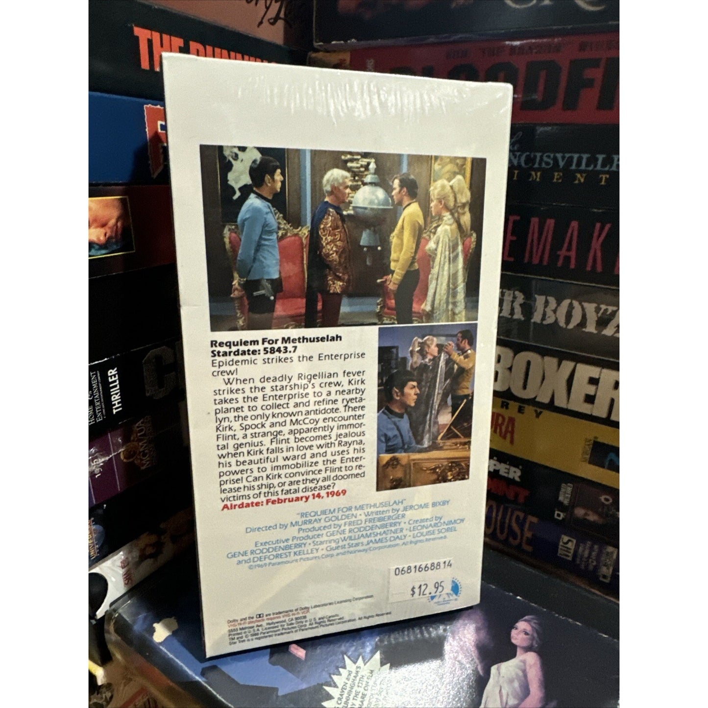 Star Trek Requiem for Methuselah Episode 76 - VHS