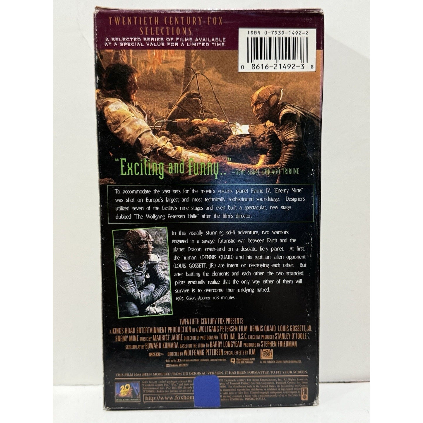 Enemy Mine - VHS Used