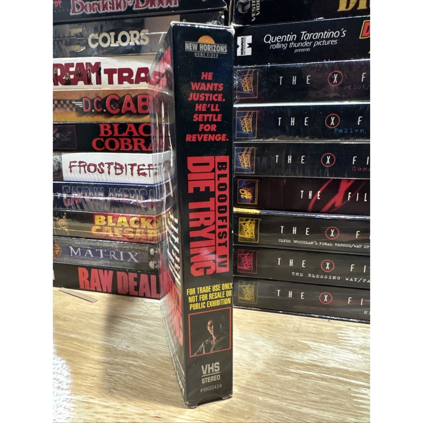 Bloodfist IV: Die Trying Promo Screener - VHS Used