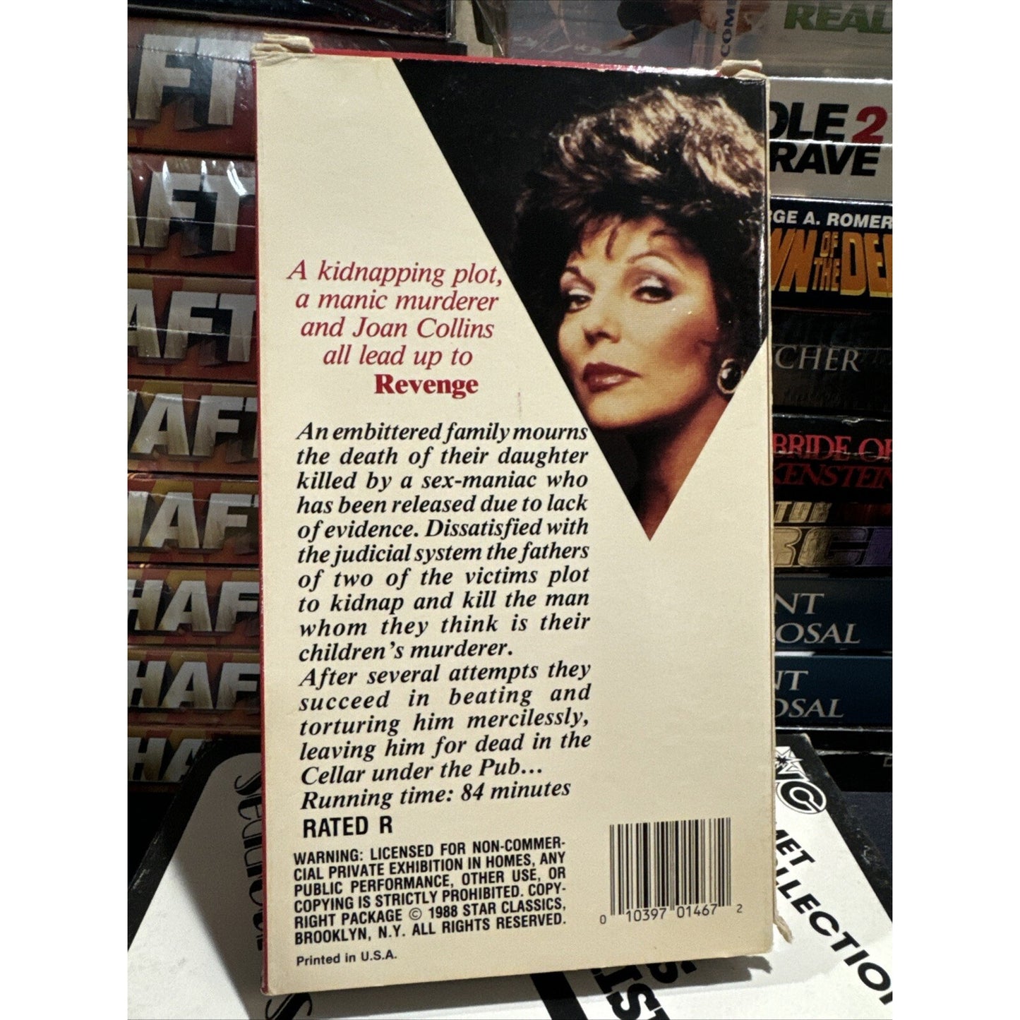 Joan Collins Is Out For Revenge - VHS Used