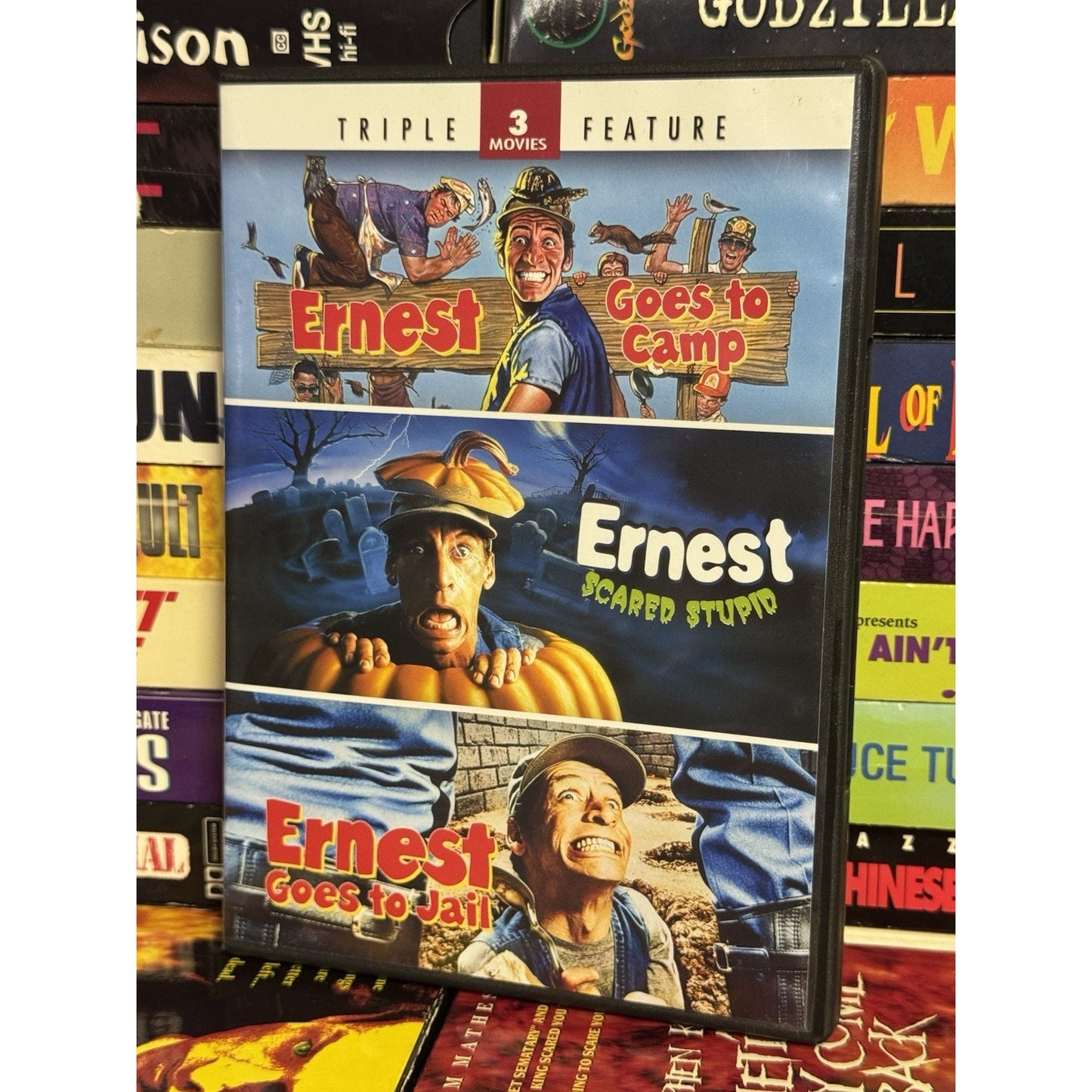 Ernest Goes to Camp / Ernest Scared Stupid / Ernest Goes to Jail  - DVD Used