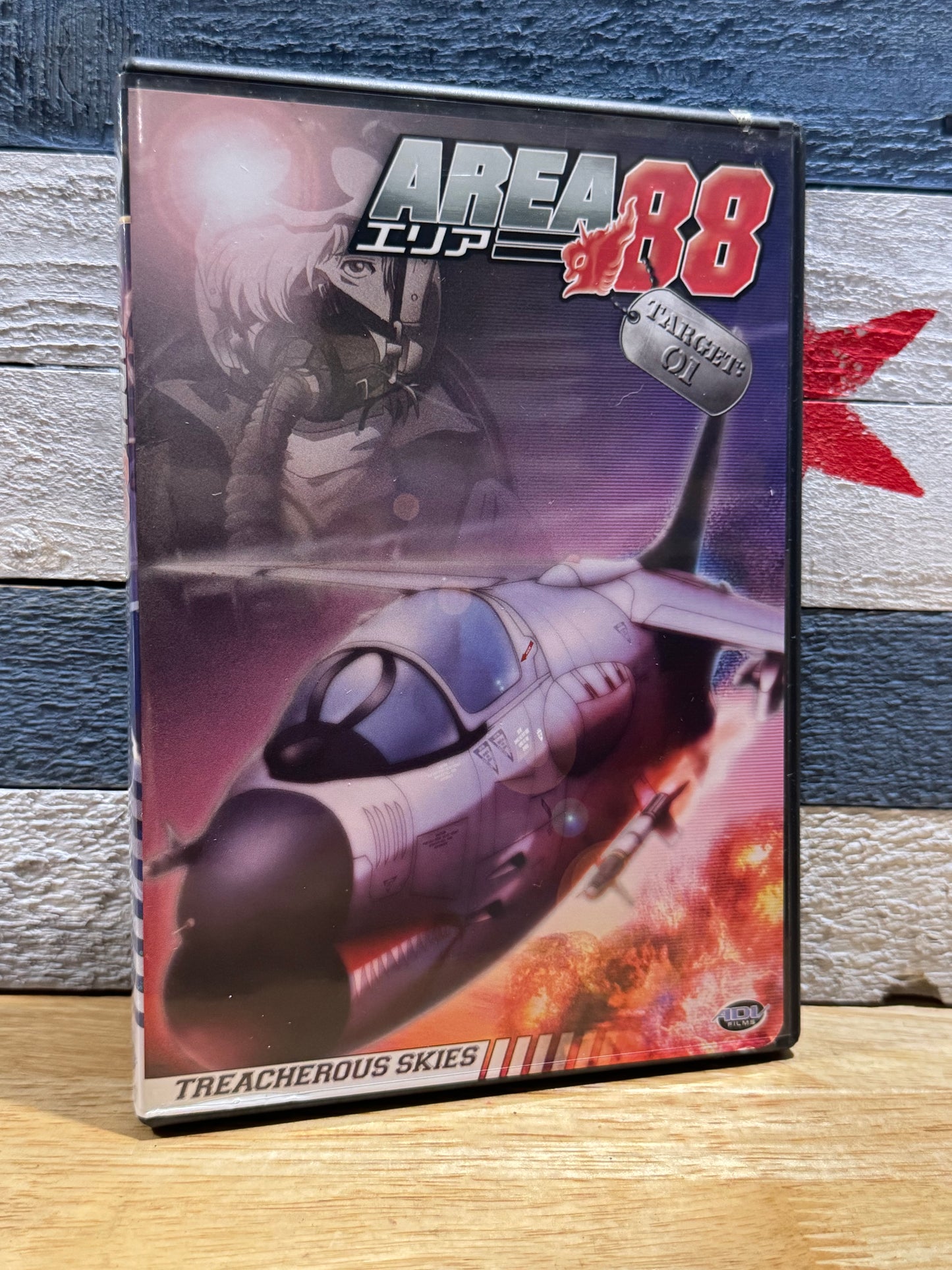 Area 88 - Target 01: Treacherous Skies - DVD Used