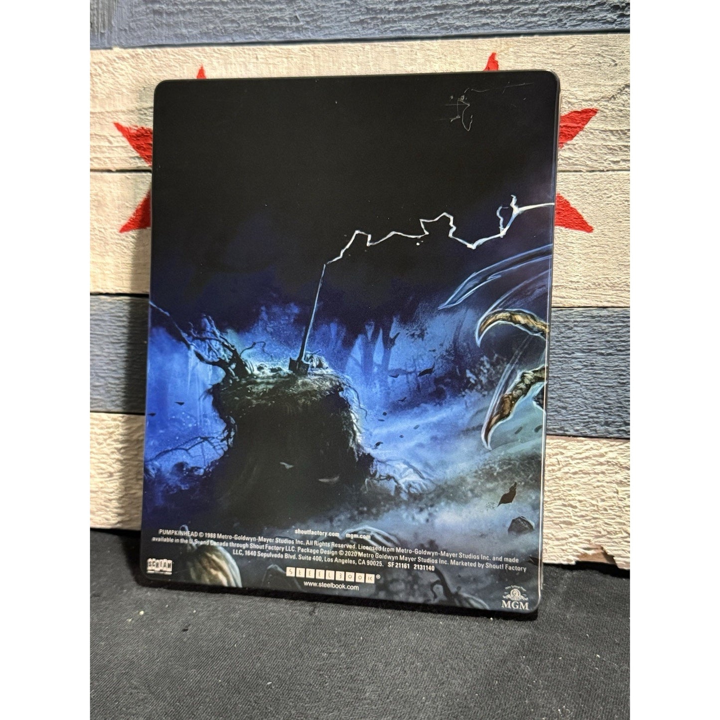 Pumpkinhead - Steelbook Blu Ray Used *See Pics*